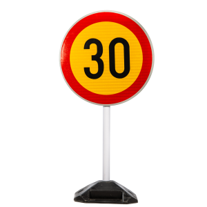 Indicatoare rutiere temporare din PVC